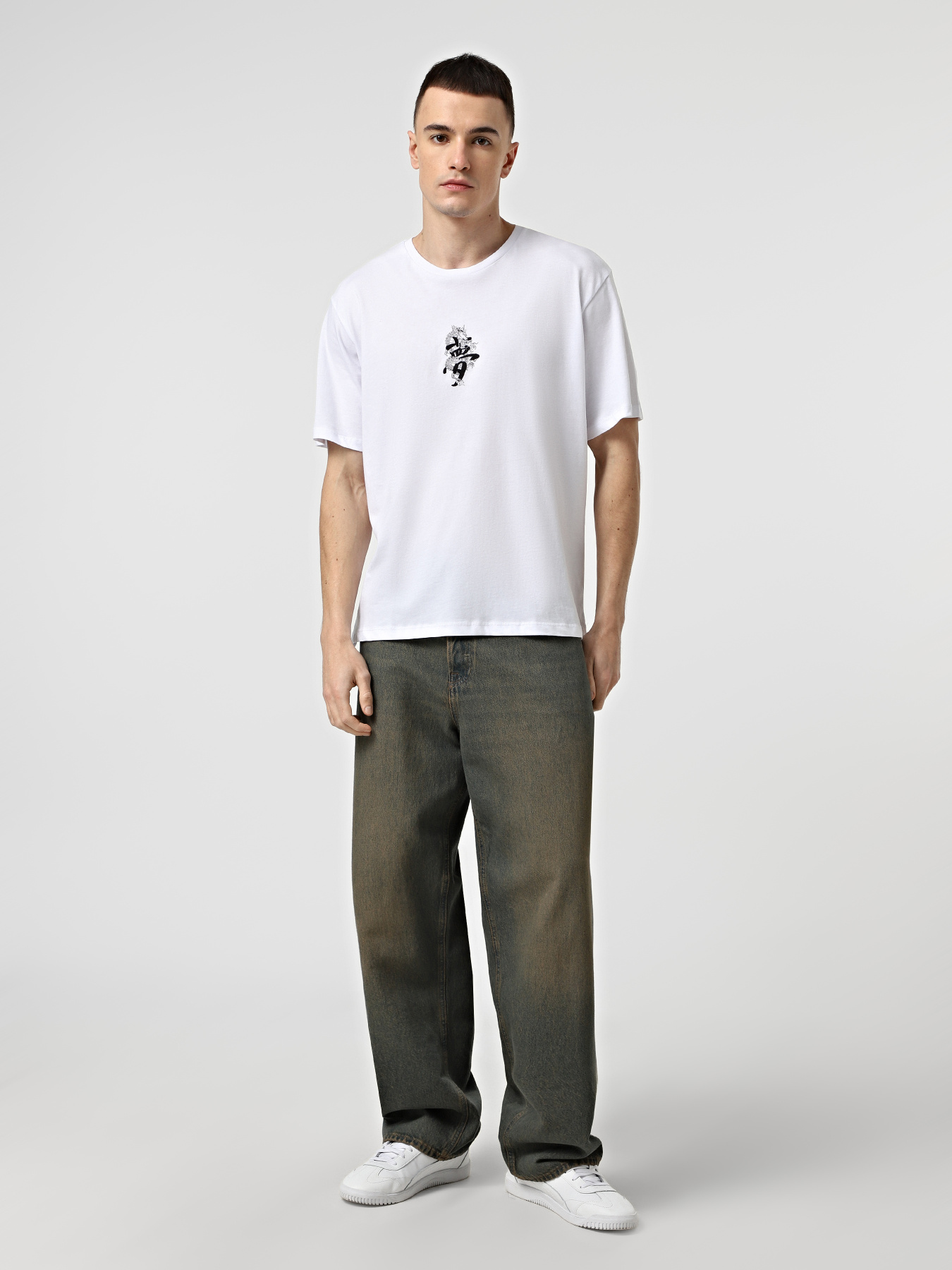 Футболки и поло JACK & JONES MIKO TEE SS модель 12278533_White Фото