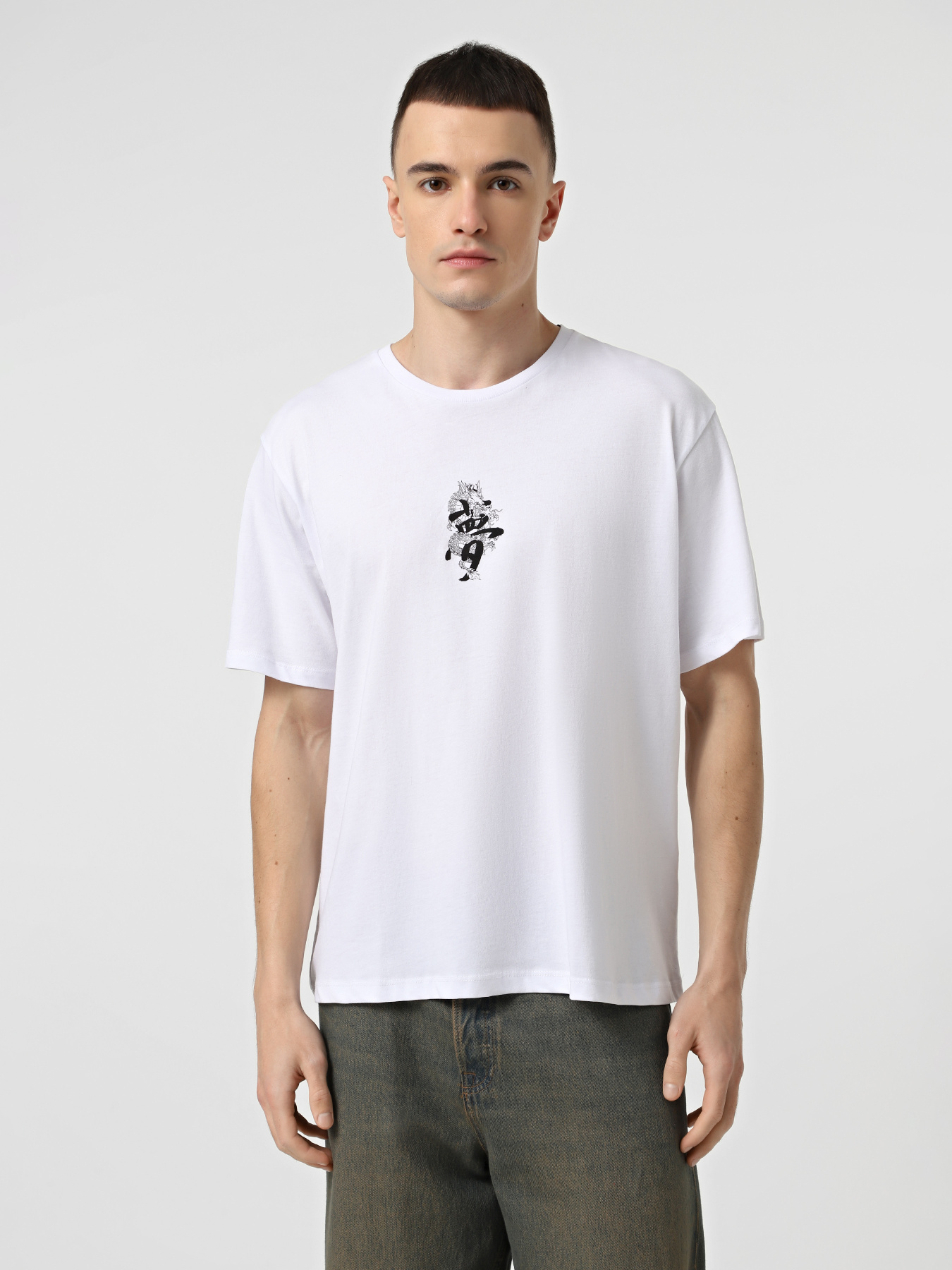 Футболки и поло JACK & JONES MIKO TEE SS модель 12278533_White Фото