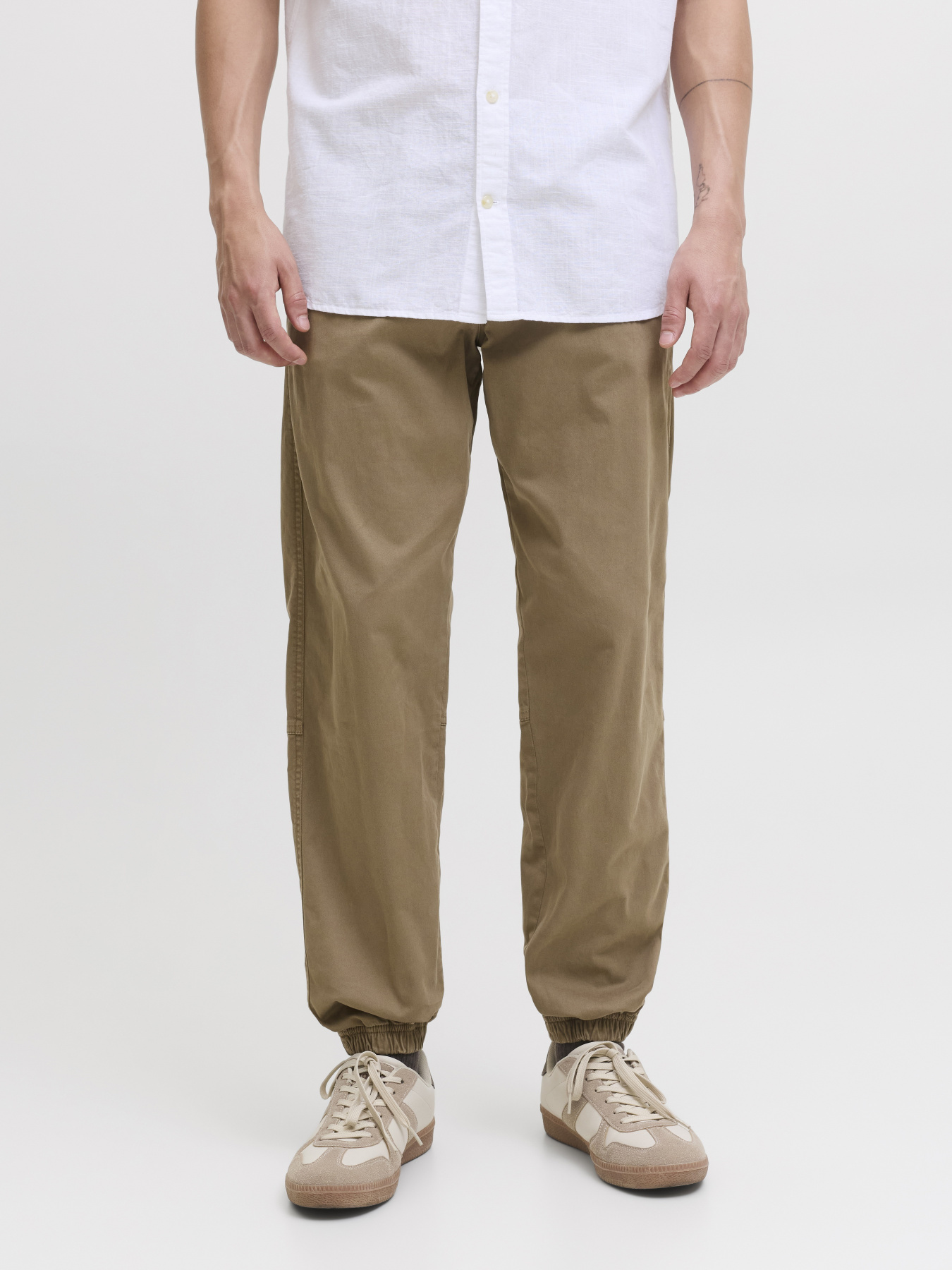 Штани JACK & JONES KANE TROY CUFFED JOGGER модель 12278949_Elmwood Штани JACK & JONES KANE TROY CUFFED JOGGER модель 12278949_Elmwood Фото