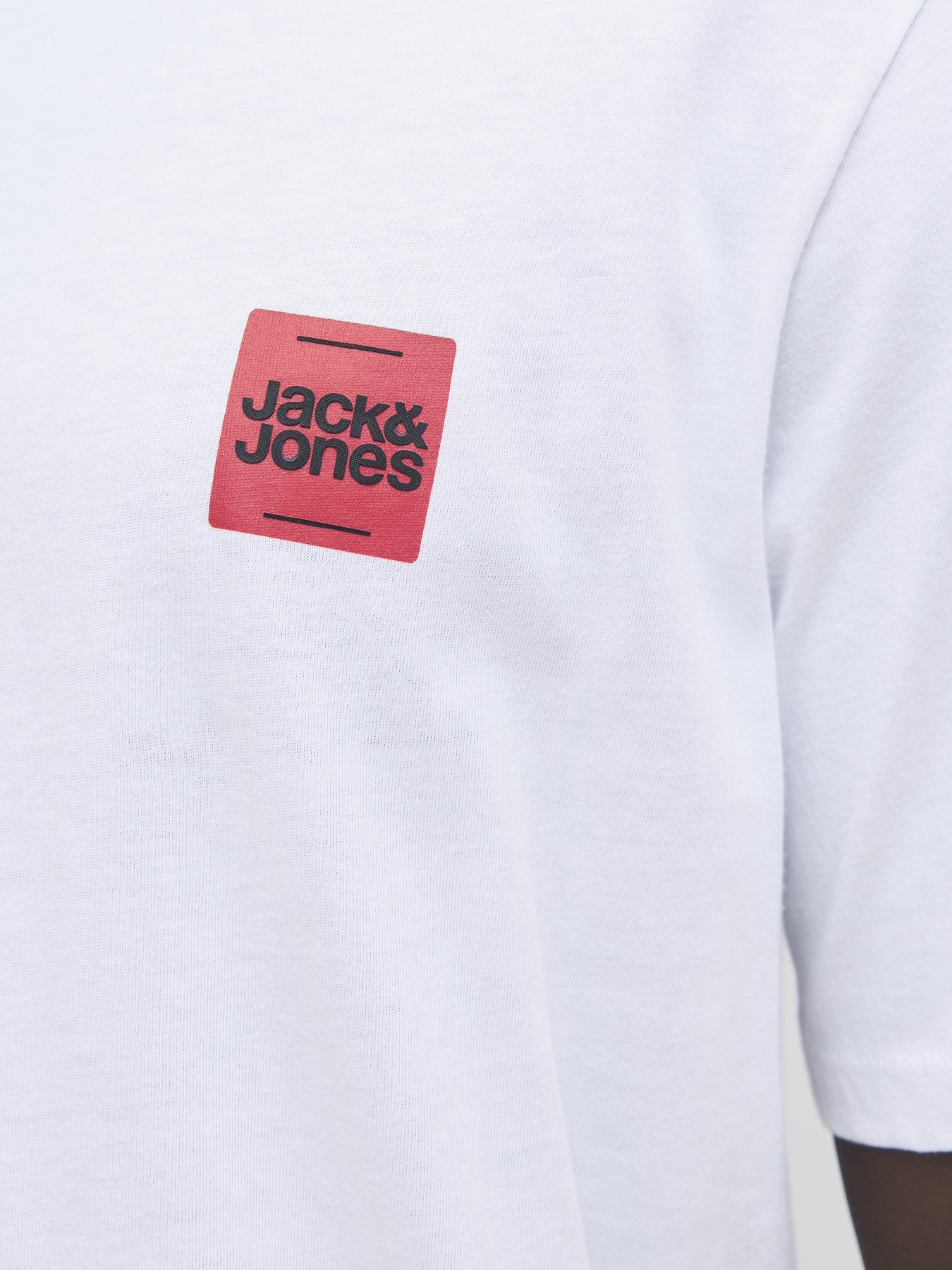 Футболки и поло JACK & JONES BRANDY TEE модель 12279100_White Футболки и поло JACK & JONES BRANDY TEE модель 12279100_White Фото