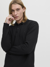 Футболки и поло JACK & JONES AUSTIN POLO модель 12279542_Black Classic Фото