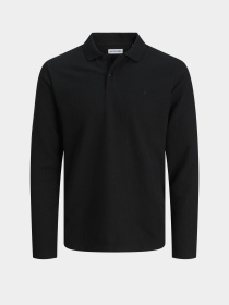 Футболки и поло JACK & JONES AUSTIN POLO модель 12279542_Black Classic Фото