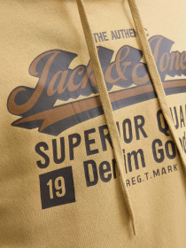Худи и свитшоты JACK & JONES LOGO SWEAT HOOD модель 12279649_Curry Фото