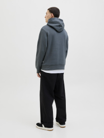Худі та світшоти JACK & JONES LOGO SWEAT HOOD модель 12279649_Stormy Weather Фото