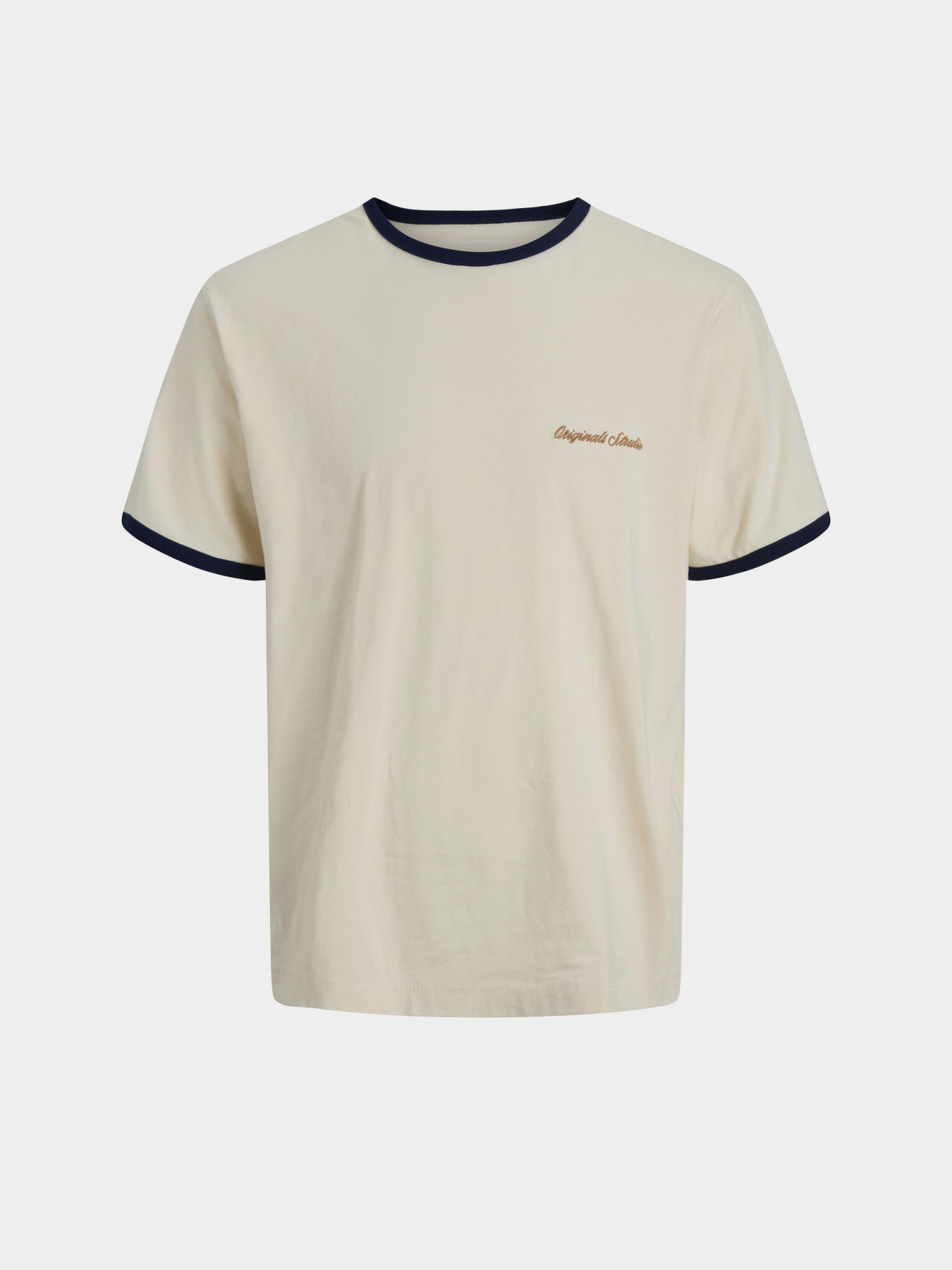 Футболки и поло JACK & JONES NORREBRO RINGER TEE модель 12282900_Antique White Футболки и поло JACK & JONES NORREBRO RINGER TEE модель 12282900_Antique White Фото