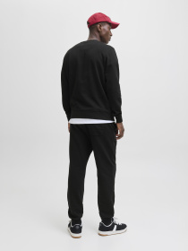 Худи и свитшоты JACK & JONES SOHO SWEAT CREW NECK модель 12278791_Black Фото