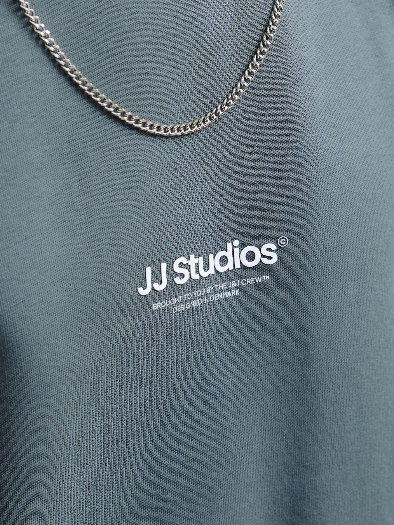 Худі та світшоти JACK & JONES SOHO SWEAT CREW NECK модель 12278791_Stormy Weather Фото