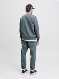Худі та світшоти JACK & JONES SOHO SWEAT CREW NECK модель 12278791_Stormy Weather Фото