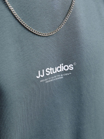 Худі та світшоти JACK & JONES SOHO SWEAT CREW NECK модель 12278791_Stormy Weather Фото