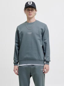 Худі та світшоти JACK & JONES SOHO SWEAT CREW NECK модель 12278791_Stormy Weather Фото
