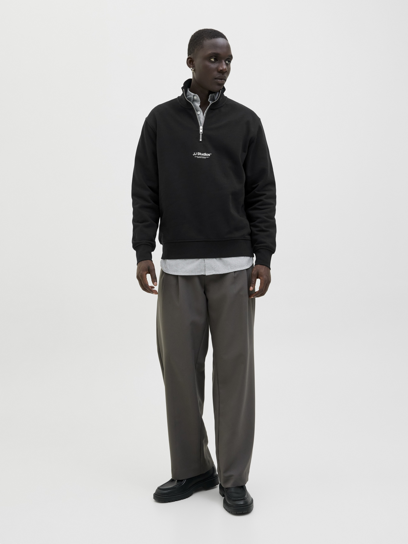 Худі та світшоти JACK & JONES SOHO SWEAT QUARTER ZIP модель 12278793_Black Худі та світшоти JACK & JONES SOHO SWEAT QUARTER ZIP модель 12278793_Black Фото