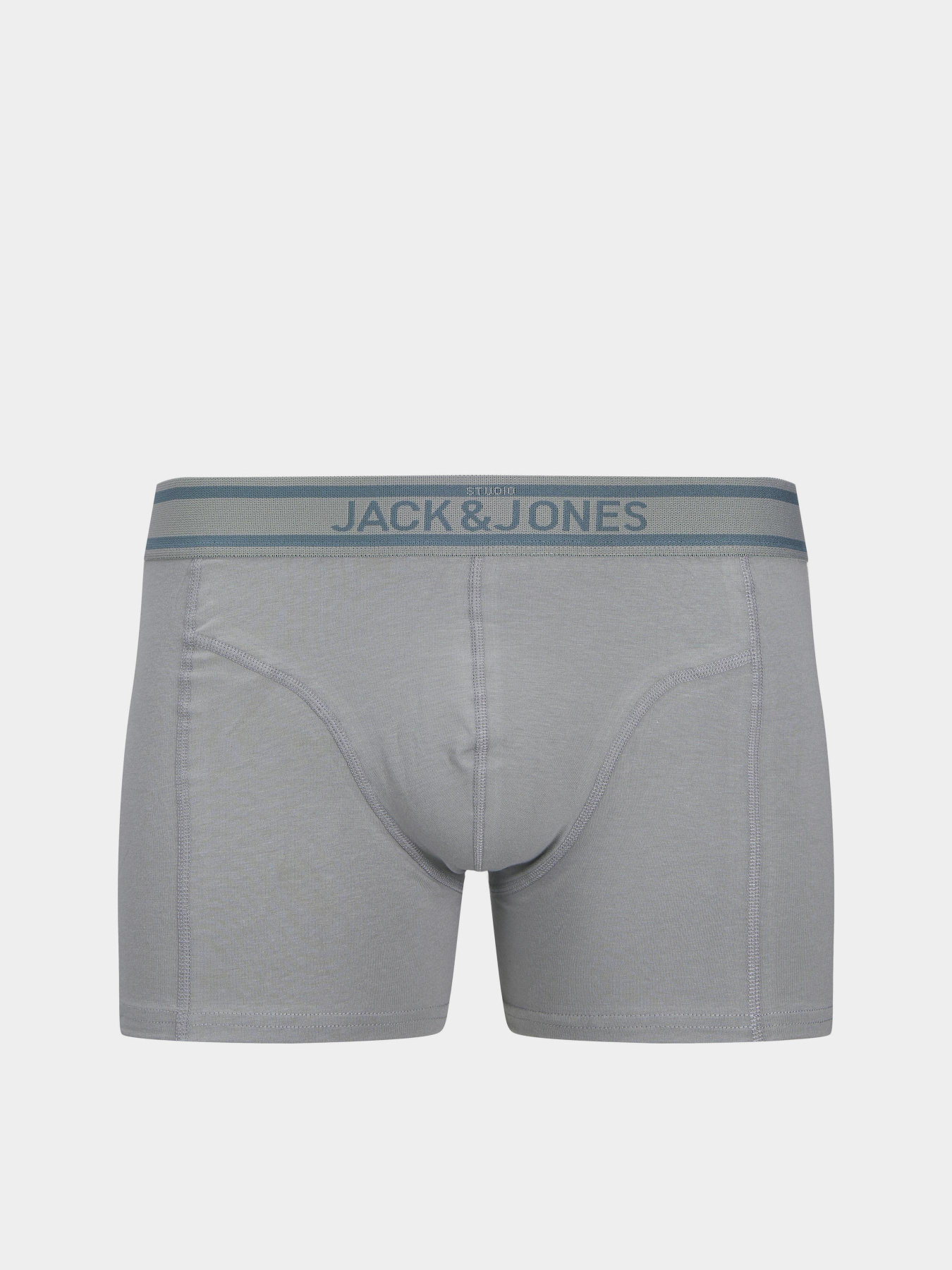 Нижня білизна JACK & JONES SOLID TRUNKS модель 12279496_Stormy Weather Ultimate Gr Нижня білизна JACK & JONES SOLID TRUNKS модель 12279496_Stormy Weather Ultimate Gr Фото