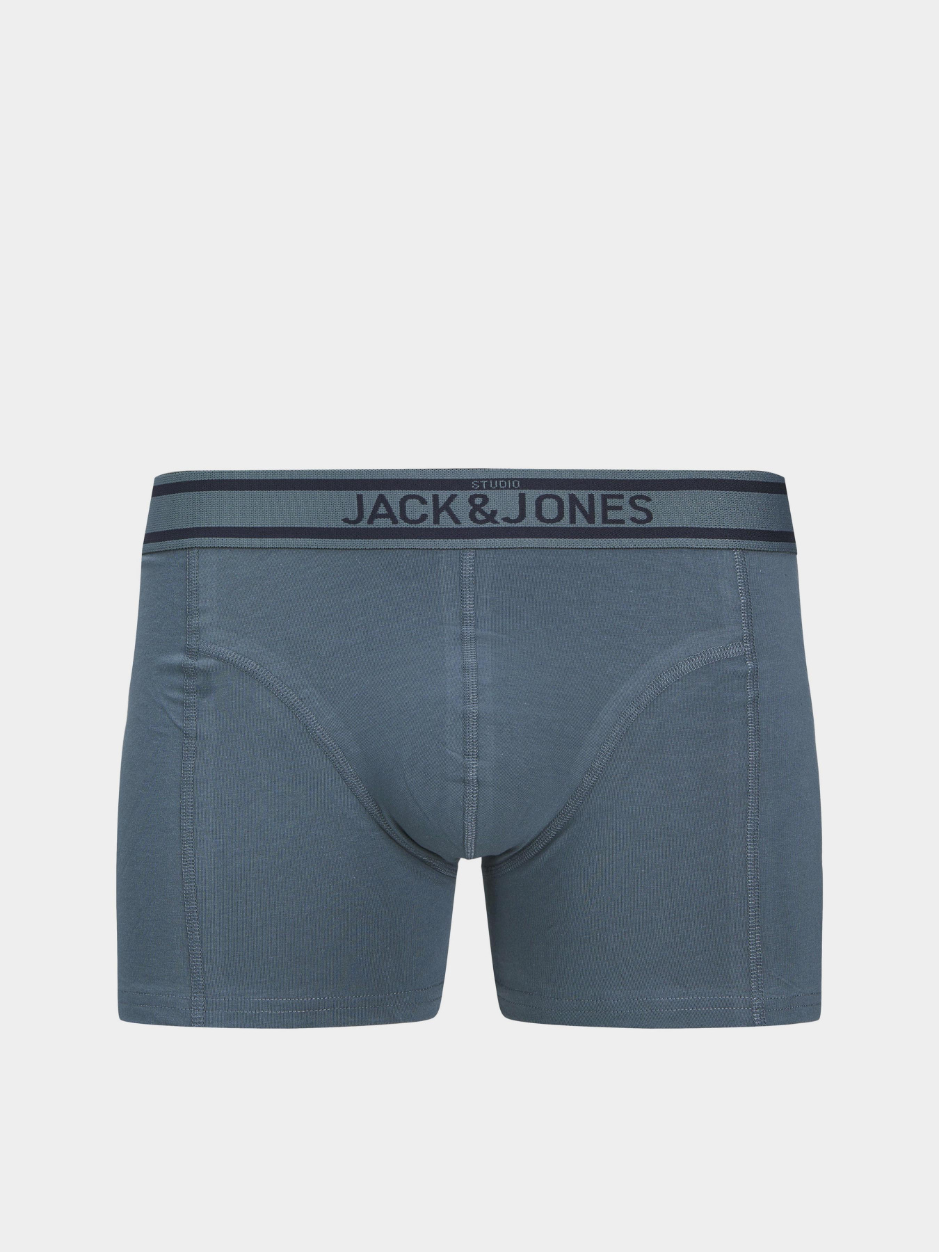 Нижня білизна JACK & JONES SOLID TRUNKS модель 12279496_Stormy Weather Ultimate Gr Нижня білизна JACK & JONES SOLID TRUNKS модель 12279496_Stormy Weather Ultimate Gr Фото