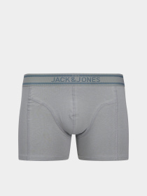 Нижня білизна JACK & JONES SOLID TRUNKS модель 12279496_Stormy Weather Ultimate Gr Фото
