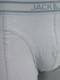 Нижня білизна JACK & JONES SOLID TRUNKS модель 12279496_Stormy Weather Ultimate Gr Фото