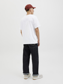 Футболки і поло JACK & JONES LOGO TEE модель 12279535_Cloud Dancer Фото