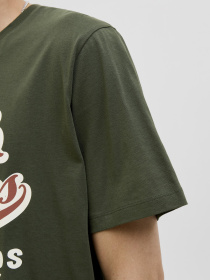 Футболки и поло JACK & JONES LOGO TEE модель 12279535_Duffel Bag Фото