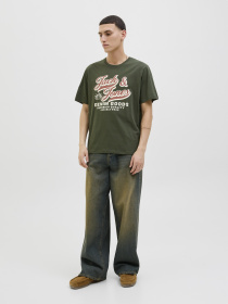 Футболки и поло JACK & JONES LOGO TEE модель 12279535_Duffel Bag Фото
