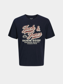 Футболки и поло JACK & JONES LOGO TEE модель 12279535_Sky Captain Фото