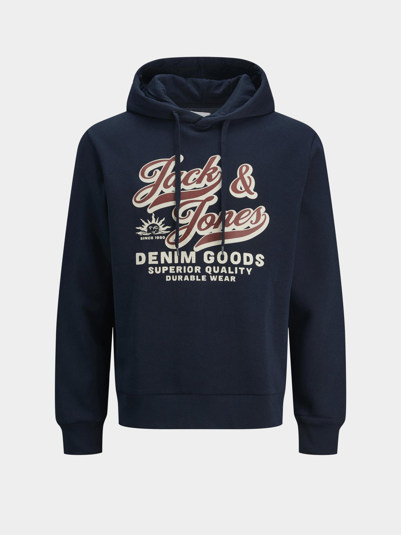 Худі та світшоти JACK & JONES LOGO SWEAT HOOD модель 12279649_Sky Captain Худі та світшоти JACK & JONES LOGO SWEAT HOOD модель 12279649_Sky Captain Фото
