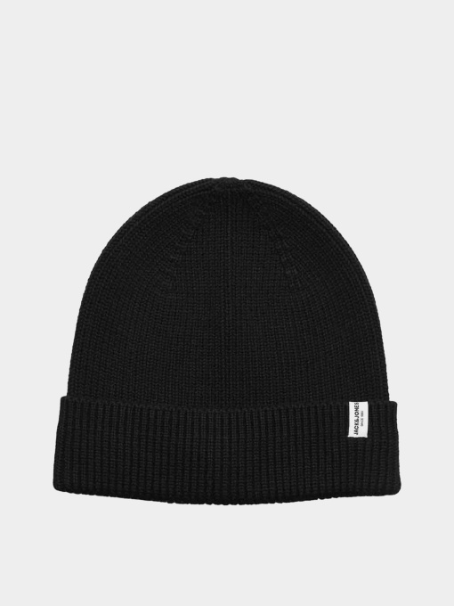 Шапки и кепки JACK & JONES BRINK BEANIE модель 12193386_Black Фото