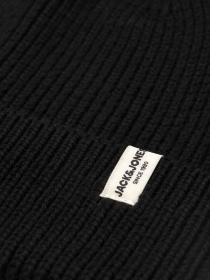 Шапки та кепки JACK & JONES BRINK BEANIE модель 12193386_Black Фото