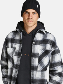 Шапки та кепки JACK & JONES BRINK BEANIE модель 12193386_Black Фото
