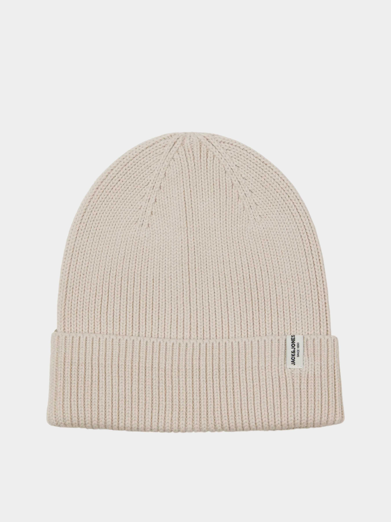 Шапки та кепки JACK & JONES BRINK BEANIE модель 12193386_Moonbeam Фото