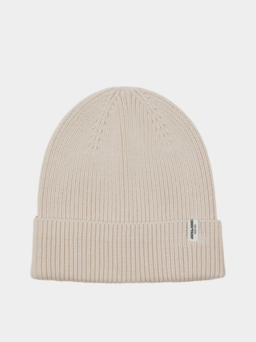 Шапки и кепки JACK & JONES BRINK BEANIE модель 12193386_Moonbeam Фото