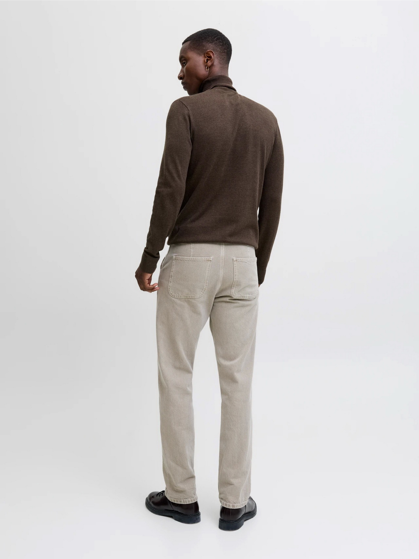 Светри та кардигани JACK & JONES EMIL KNIT ROLL NECK модель 12157417_Mulch TWIST Фото