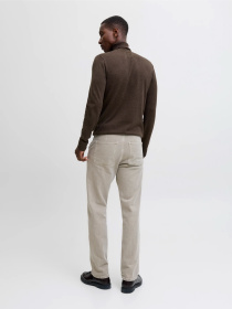 Светри та кардигани JACK & JONES EMIL KNIT ROLL NECK модель 12157417_Mulch TWIST Фото