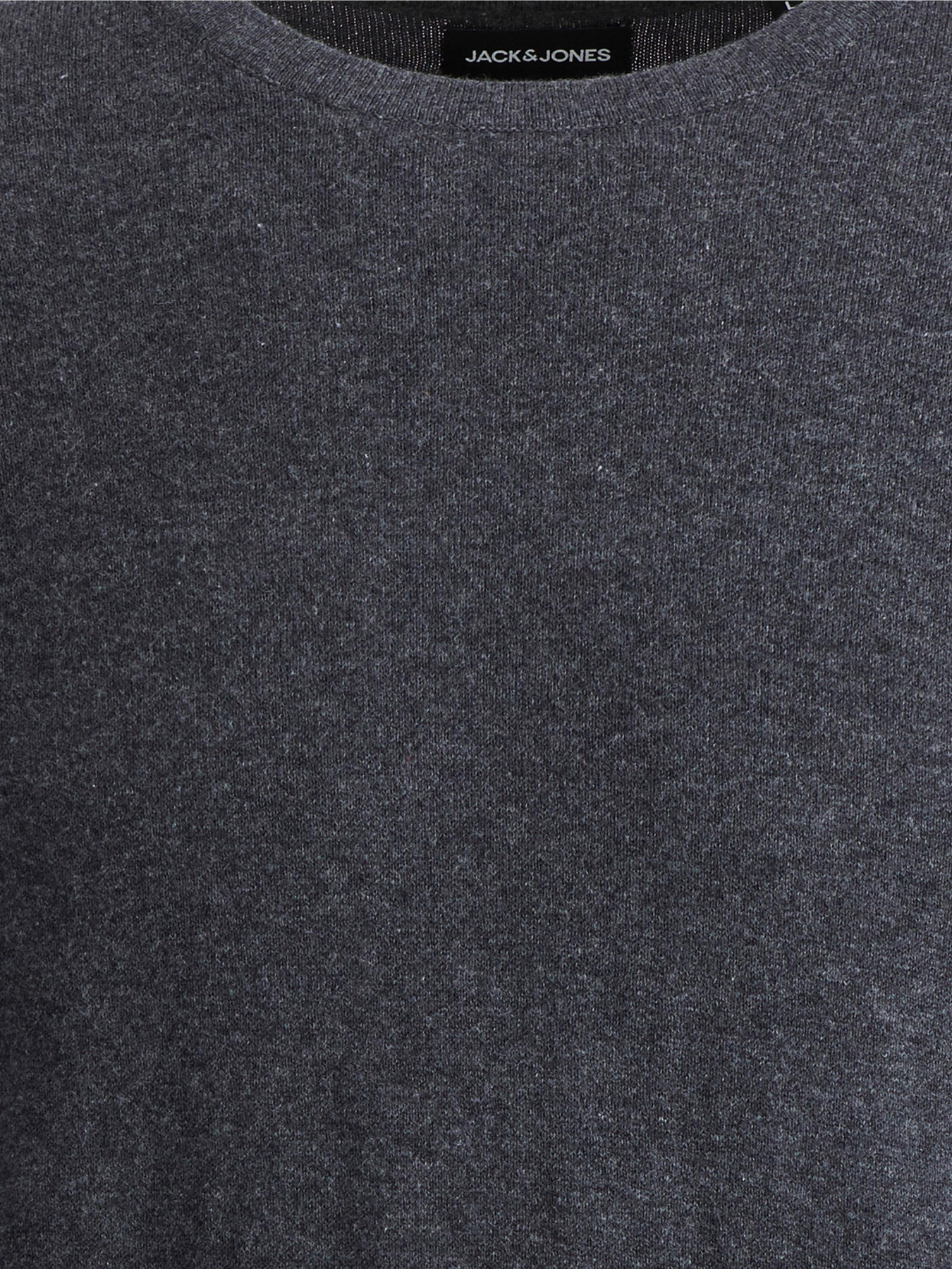 Светри та кардигани JACK & JONES EMIL KNIT CREW NECK модель 12208364_Dark Grey Melange Фото