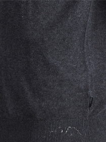 Светри та кардигани JACK & JONES EMIL KNIT CREW NECK модель 12208364_Dark Grey Melange Фото