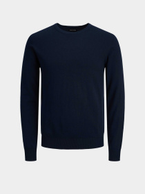 Светри та кардигани JACK & JONES EMIL KNIT CREW NECK модель 12208364_Navy Blazer Фото