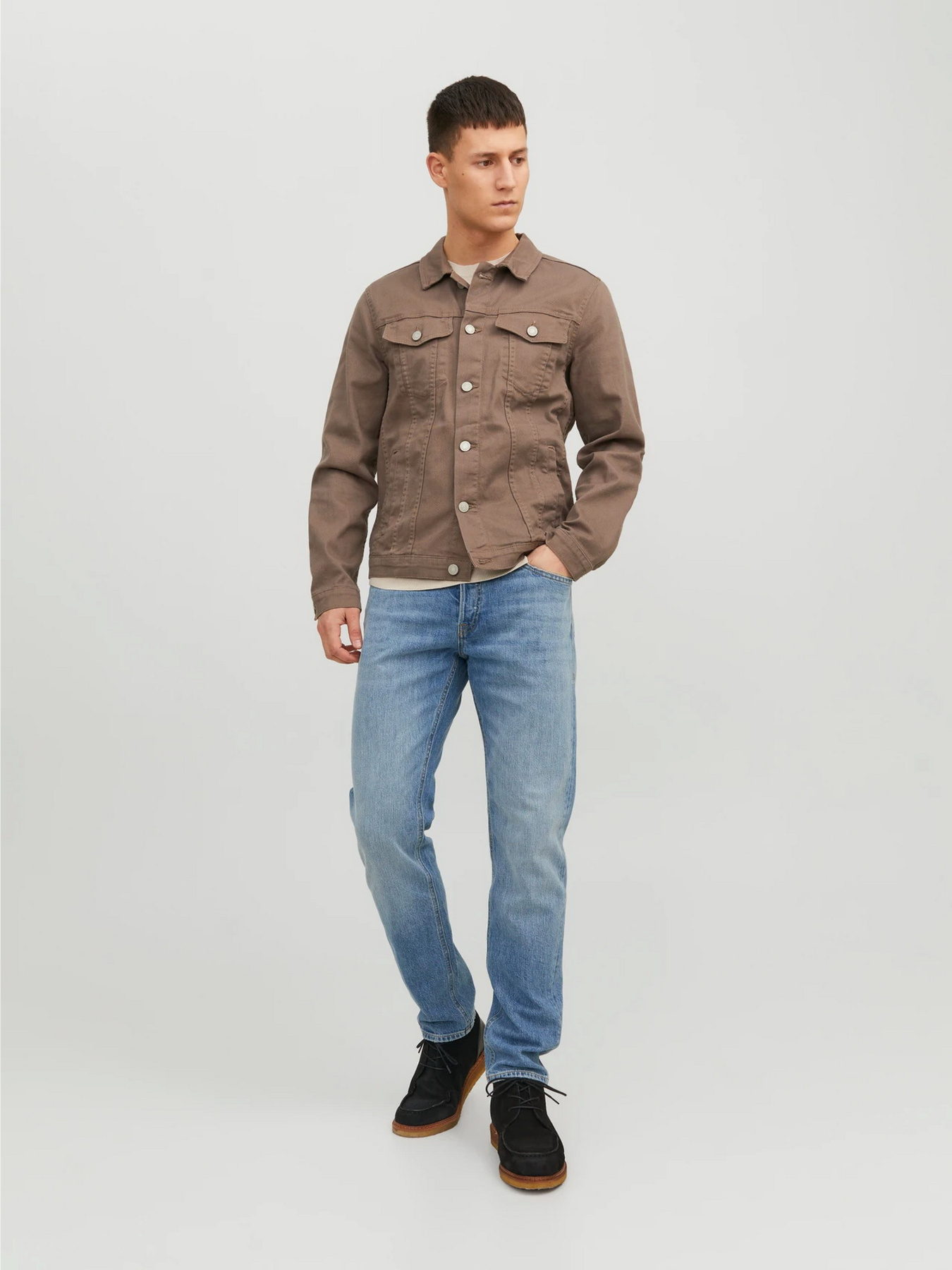 Джинси JACK & JONES MIKE ORIGINAL модель 12237309_Blue Denim Фото