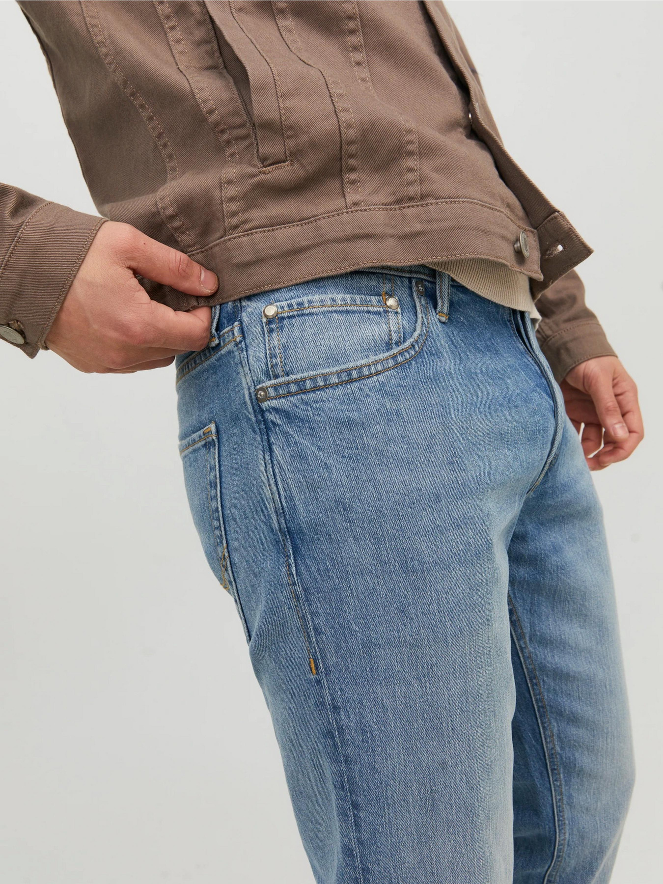 Джинси JACK & JONES MIKE ORIGINAL модель 12237309_Blue Denim Фото