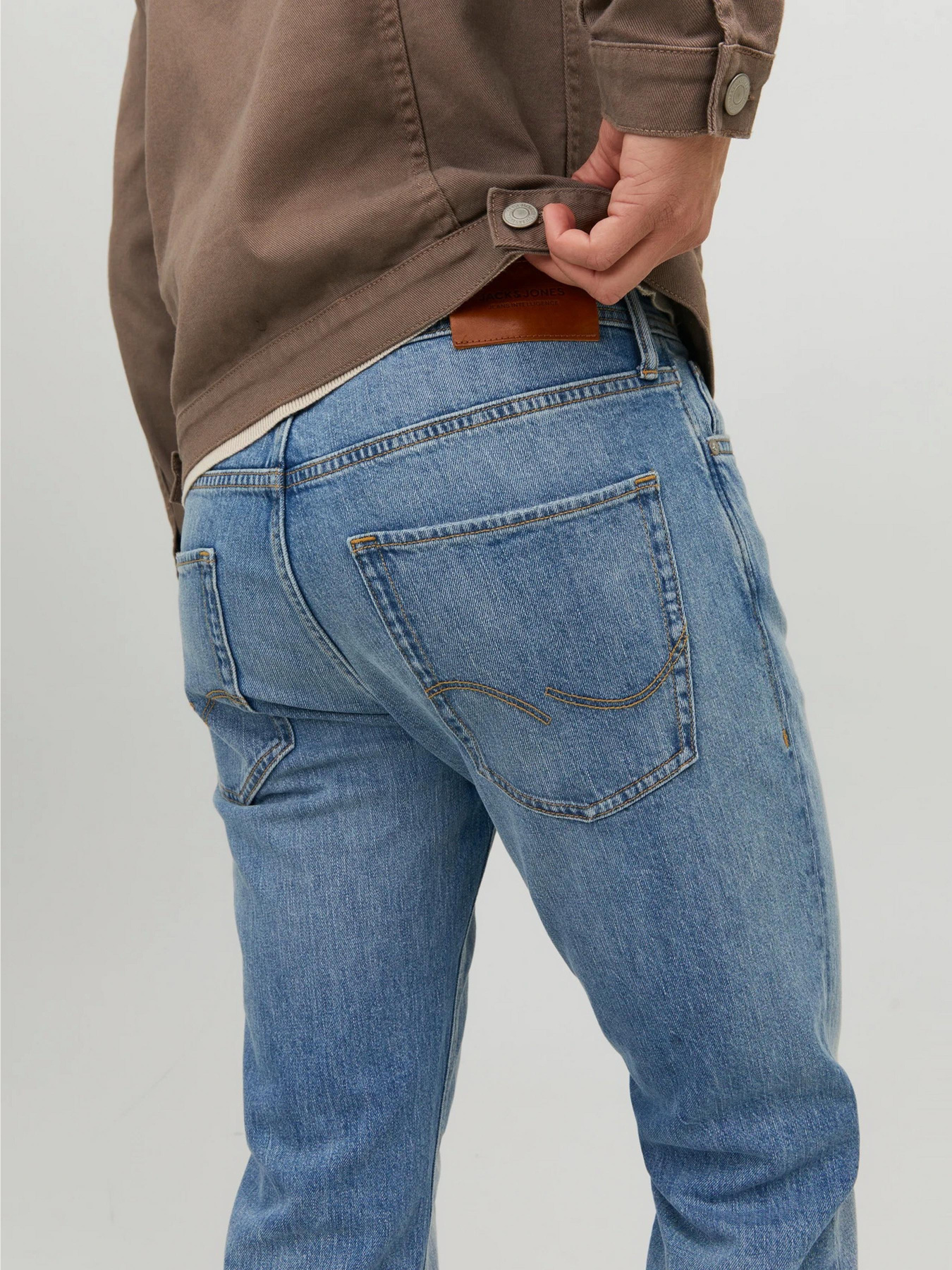 Джинси JACK & JONES MIKE ORIGINAL модель 12237309_Blue Denim Фото