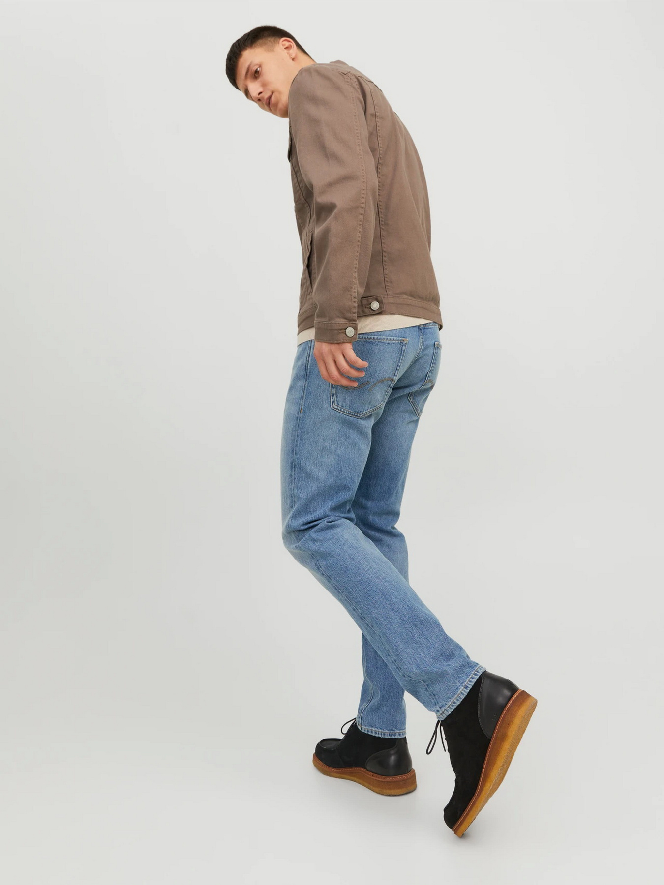 Джинси JACK & JONES MIKE ORIGINAL модель 12237309_Blue Denim Фото