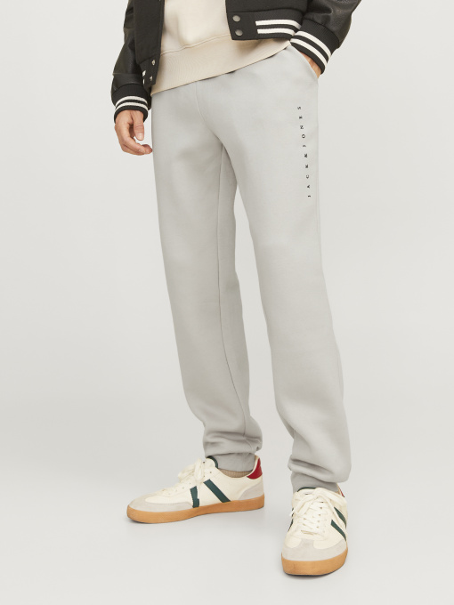 Штани JACK & JONES GORDON STAR SWEAT PANTS модель 12248838_Moonbeam Фото