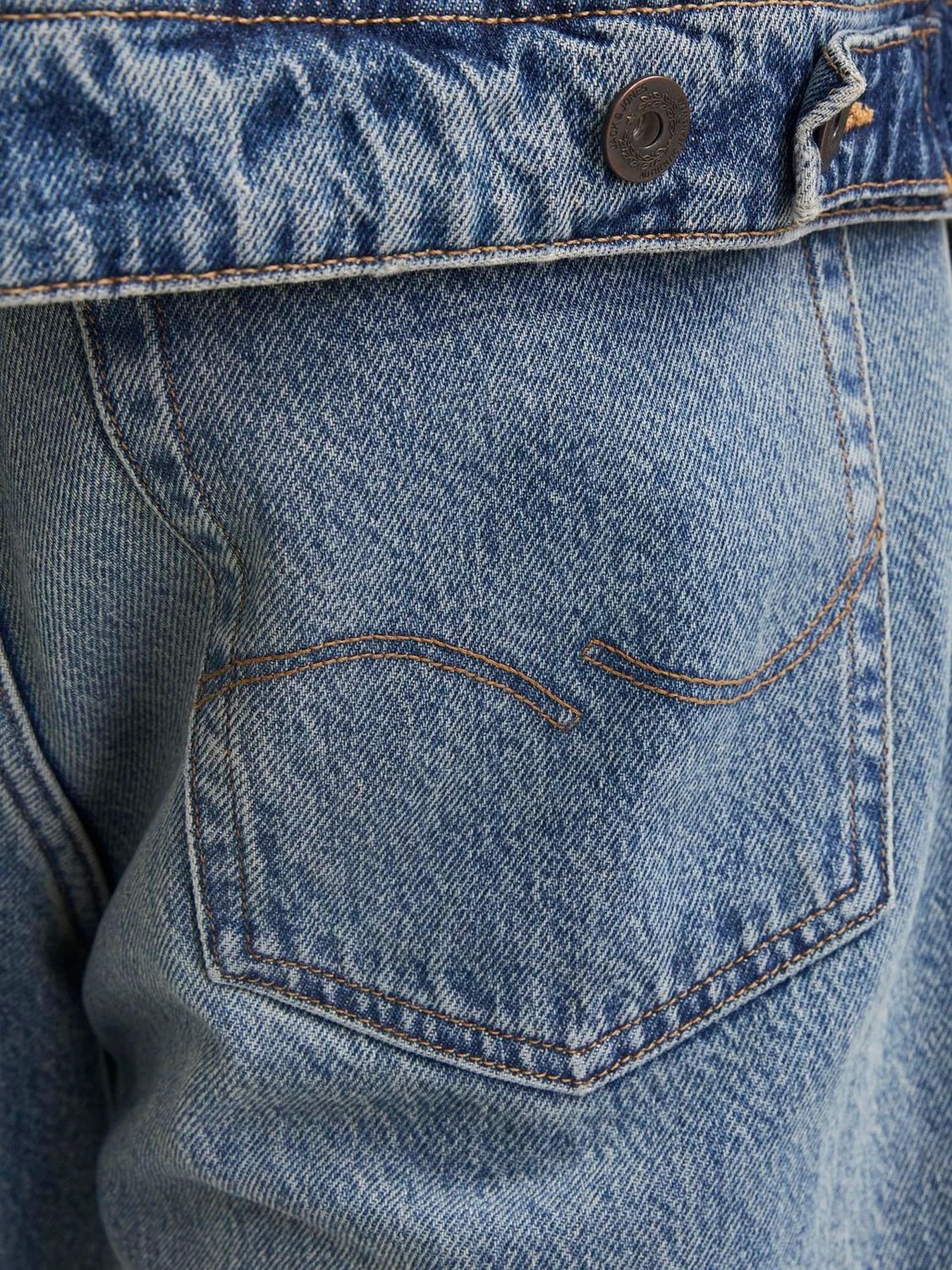 Джинси JACK & JONES EDDIE ORIGINAL модель 12269582_Blue Denim Фото