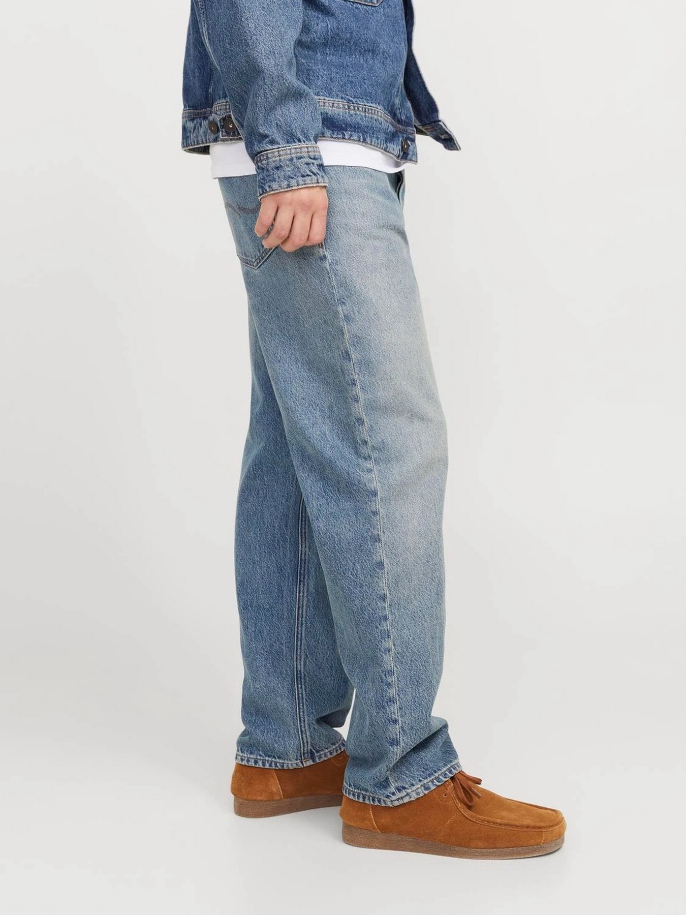 Джинси JACK & JONES EDDIE ORIGINAL модель 12269582_Blue Denim Фото