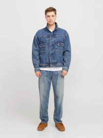 Джинси JACK & JONES EDDIE ORIGINAL модель 12269582_Blue Denim Фото