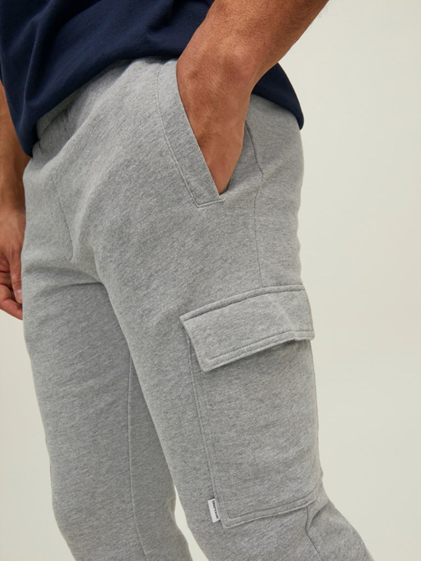 Брюки JACK & JONES модель 12212170_Light Grey Melange Фото