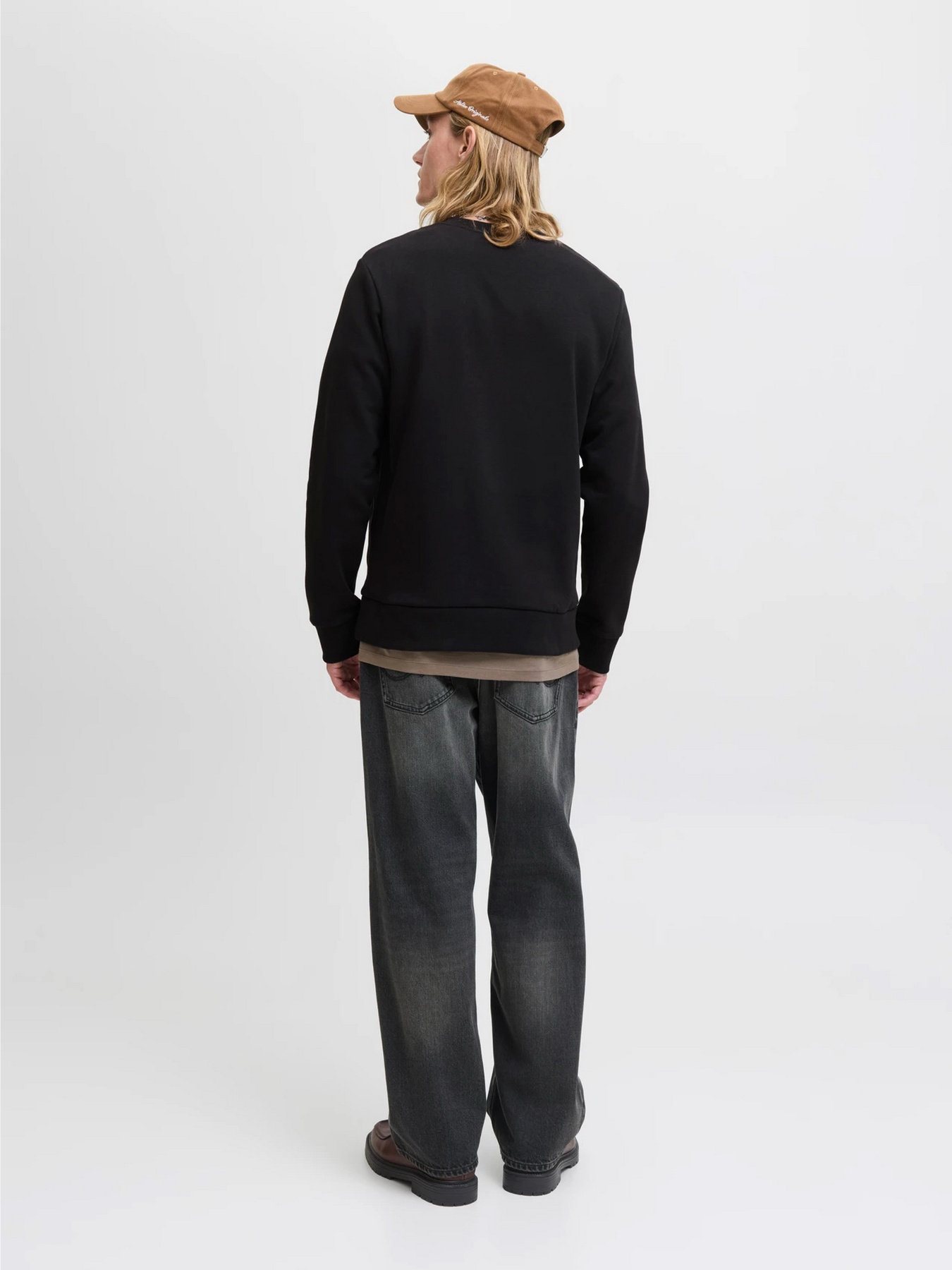 Худі та світшоти JACK & JONES BRANDY SWEAT CREW NECK модель 12279256_Black Худі та світшоти JACK & JONES BRANDY SWEAT CREW NECK модель 12279256_Black Фото