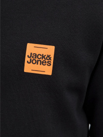 Худі та світшоти JACK & JONES BRANDY SWEAT CREW NECK модель 12279256_Black Фото