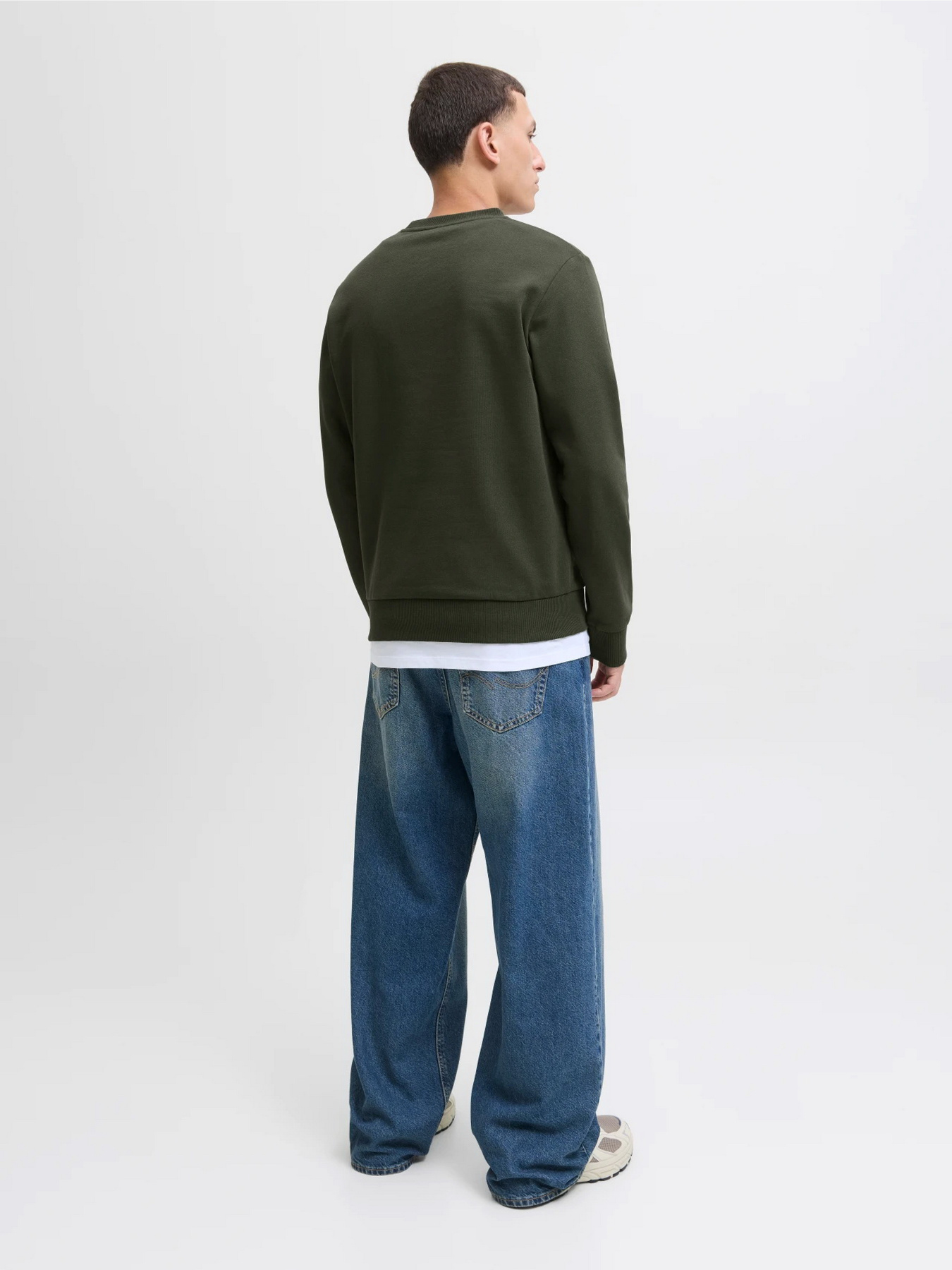 Худі та світшоти JACK & JONES BRANDY SWEAT CREW NECK модель 12279256_Duffel Bag Худі та світшоти JACK & JONES BRANDY SWEAT CREW NECK модель 12279256_Duffel Bag Фото