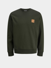 Худі та світшоти JACK & JONES BRANDY SWEAT CREW NECK модель 12279256_Duffel Bag Фото