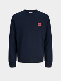 Худі та світшоти JACK & JONES BRANDY SWEAT CREW NECK модель 12279256_Sky Captain Фото