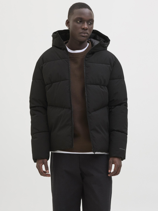 Куртки та дублянки JACK & JONES GLOBAL PUFFER JACKET модель 12283517_Black Фото