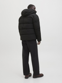 Куртки и дубленки JACK & JONES GLOBAL PUFFER JACKET модель 12283517_Black Фото